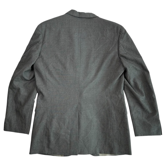 Nordstrom Men’s Virgin Wool Suit Jacket – Dark Grey – Classic Tailoring - 43 R - Picture 7 of 8